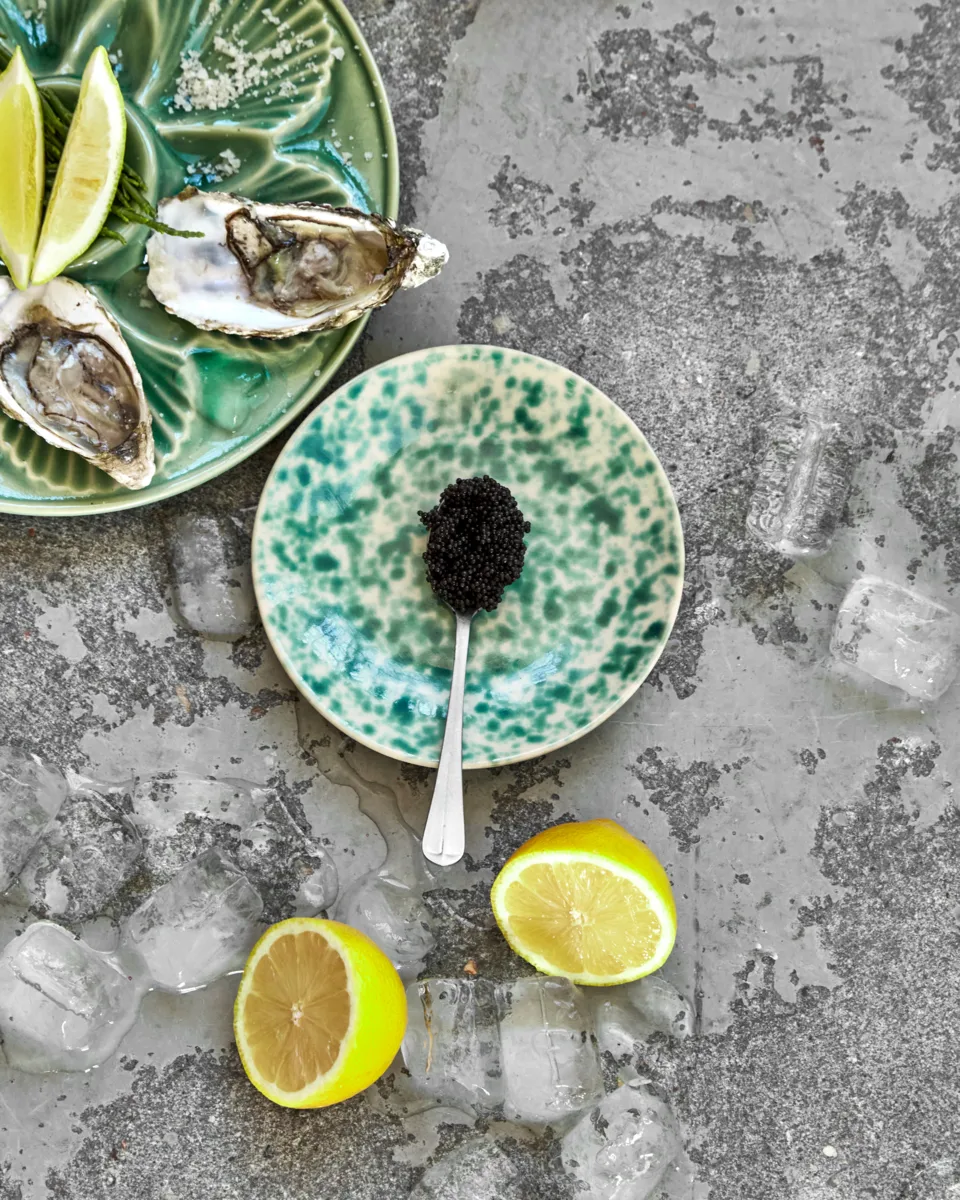 Plat à gâteau Diva Ø16 cm, Vert House Doctor