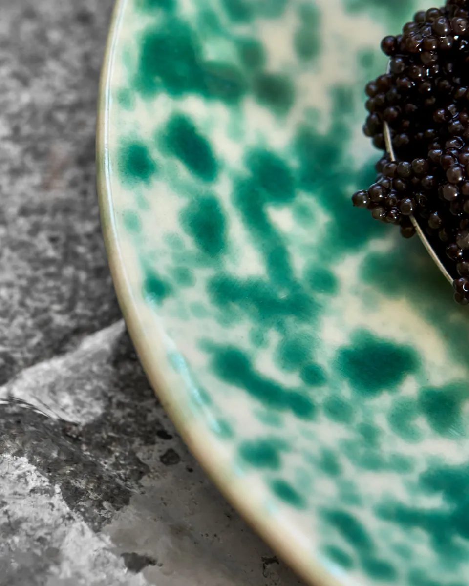 Plat à gâteau Diva Ø16 cm, Vert House Doctor