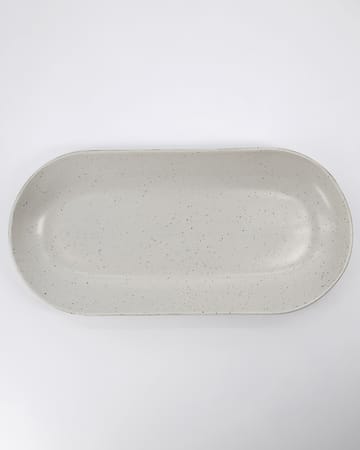 Plat à service Pion 19x38 cm - Gris-blanc - House Doctor