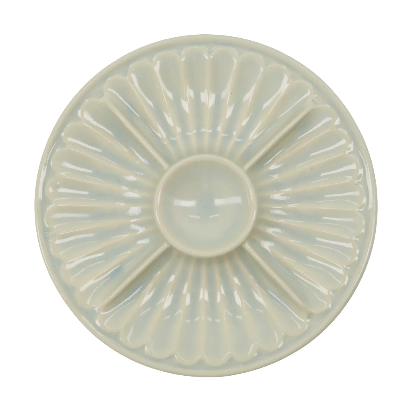 Plat de service Diva Ø25 cm, Bleu clair House Doctor