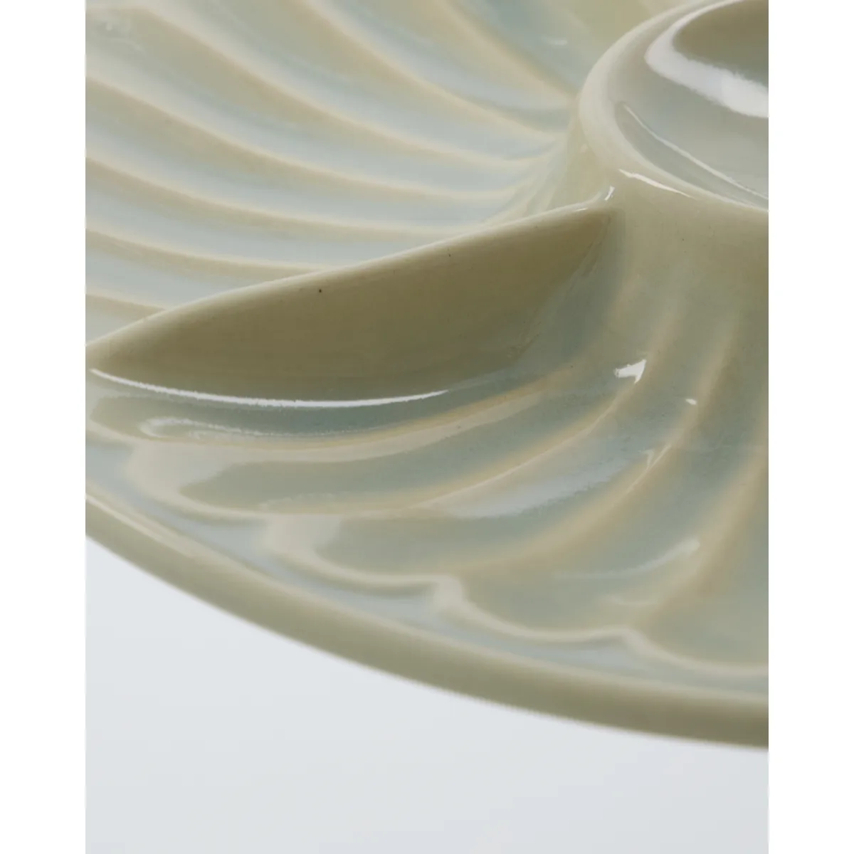 Plat de service Diva Ø25 cm, Bleu clair House Doctor