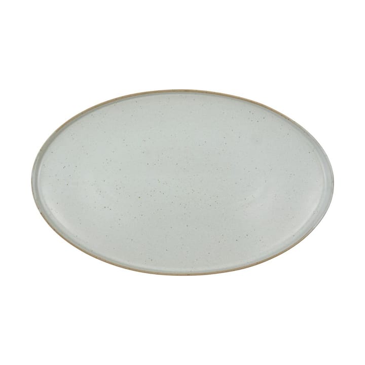 Plateau de service Pion 19,6x31 cm - Gris-blanc - House Doctor