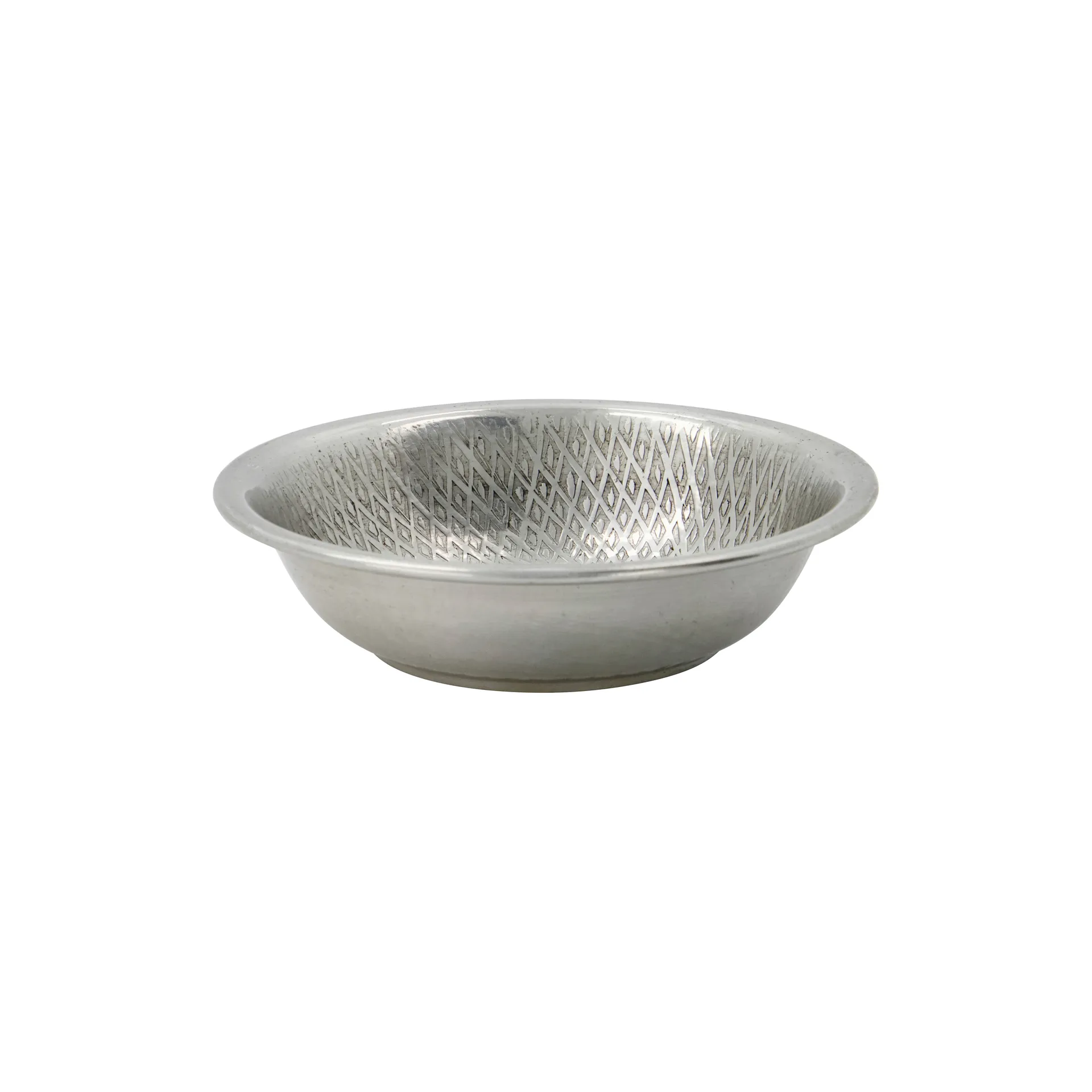 Plateau Tura Ø12 cm, Antique silver House Doctor