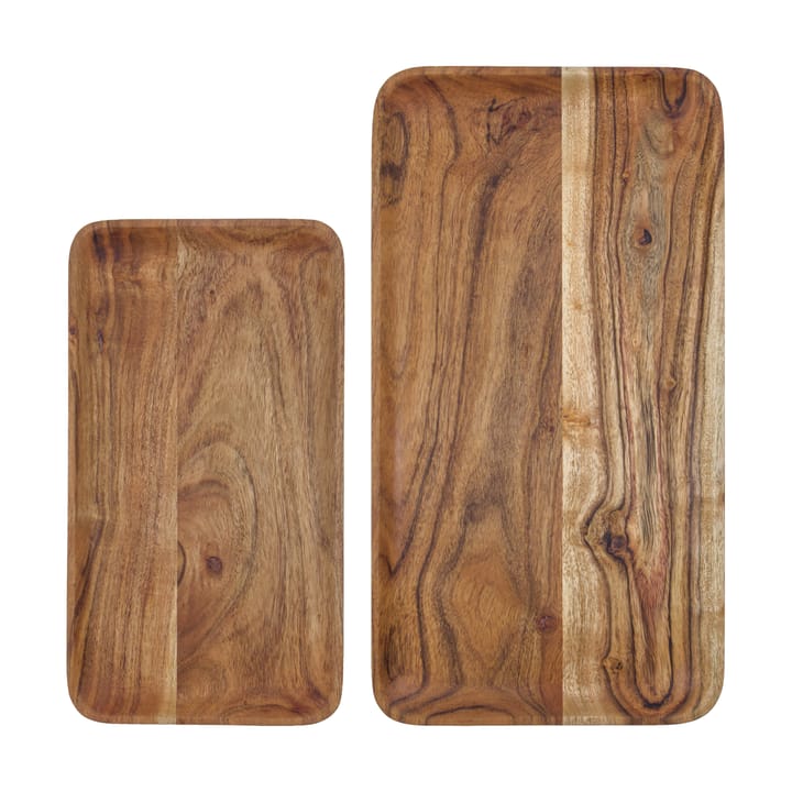 Plateau Wood 2 pièces - Naturel - House Doctor