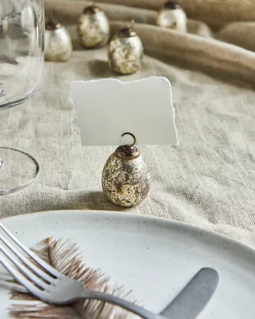 Porte-cartes House Doctor 6 pièces - Finition argent - House Doctor