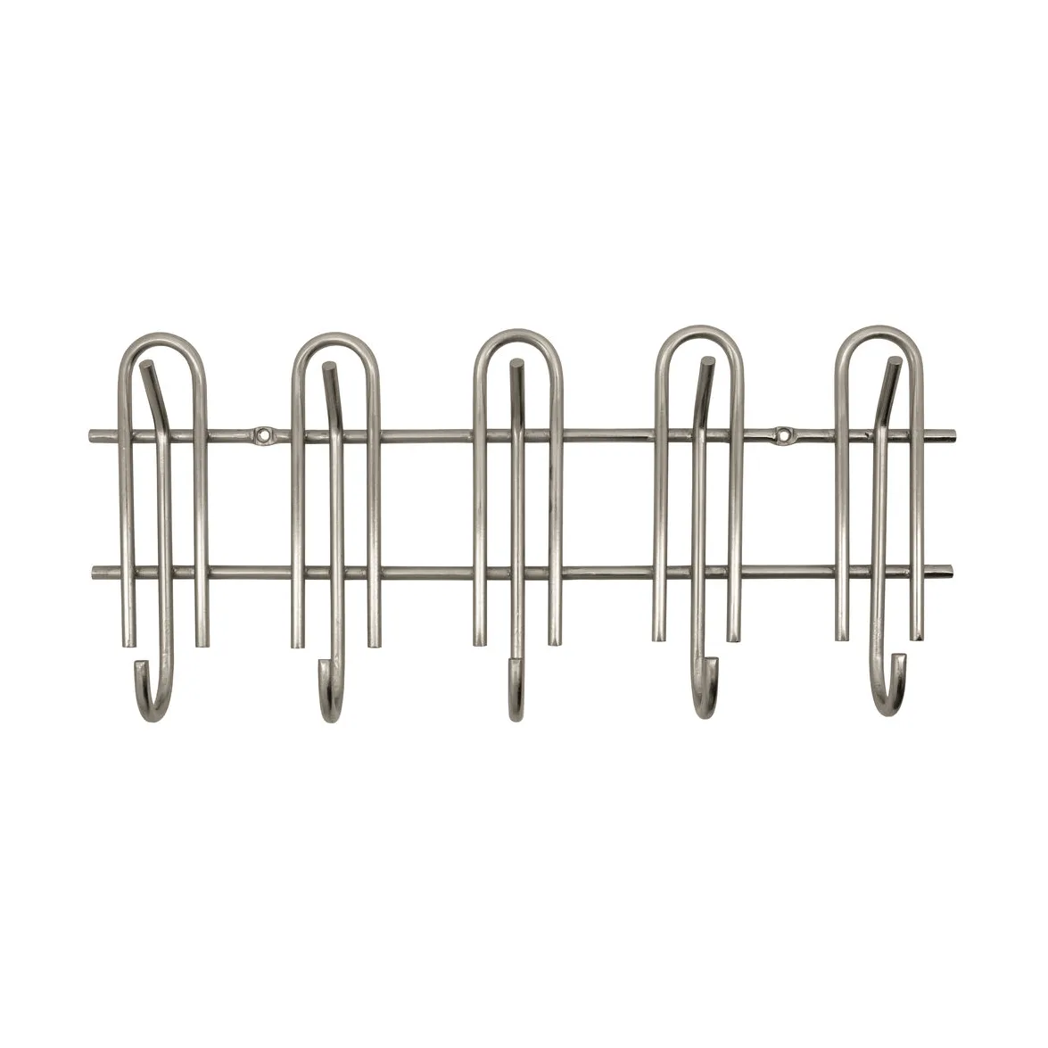 Porte-manteau Cleo, Silver finish, 50x5,5x22 cm House Doctor