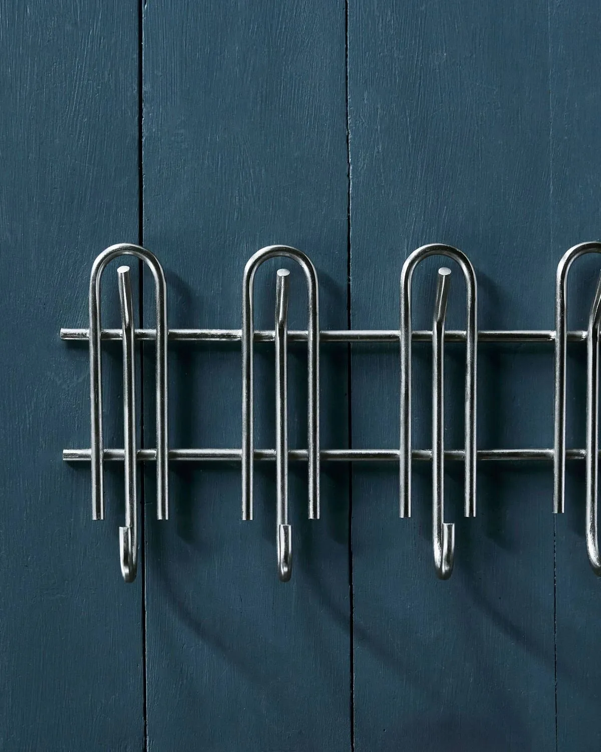 Porte-manteau Cleo, Silver finish, 50x5,5x22 cm House Doctor