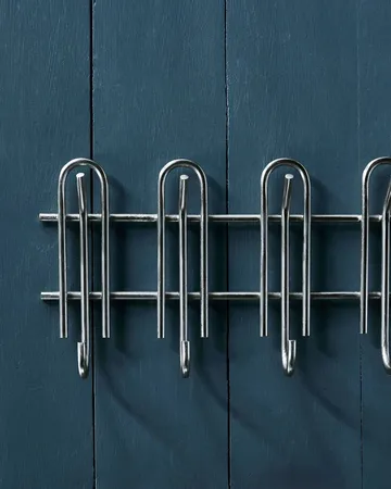 Porte-manteau Cleo - Silver finish, 50x5,5x22 cm - House Doctor