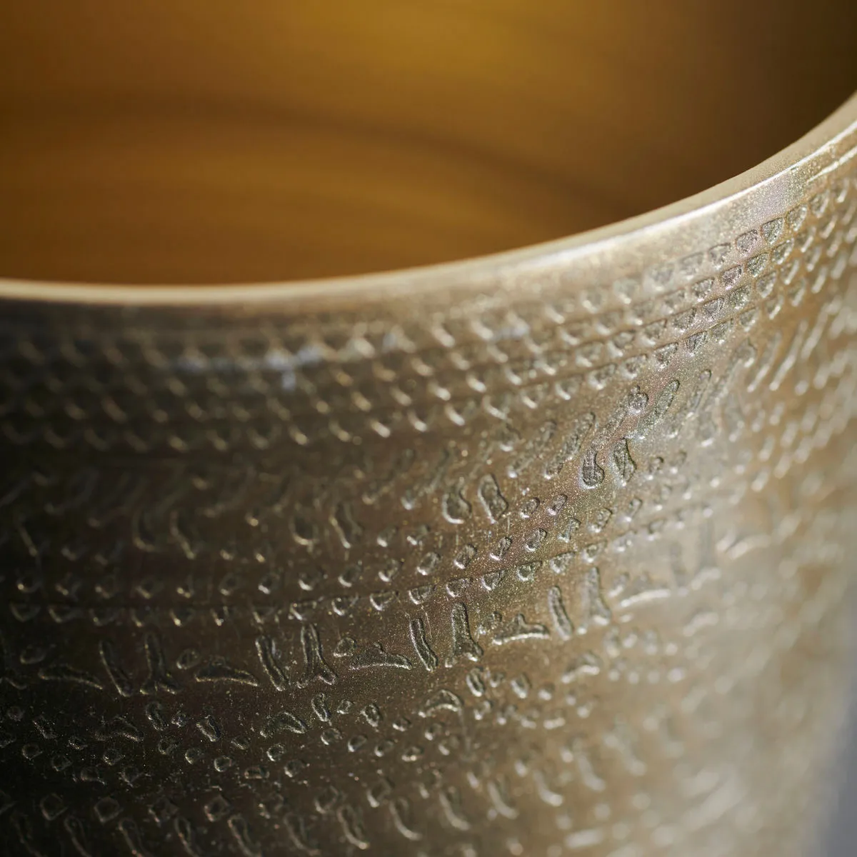 Pot Chappra Ø9,5 cm, Laiton antique House Doctor