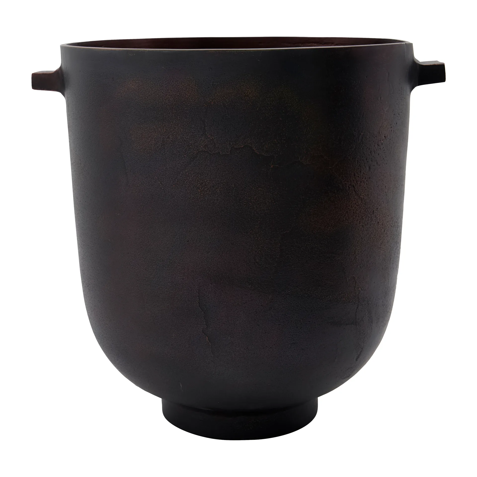 Pot de fleur Foem Ø25 cm, Browned brass House Doctor