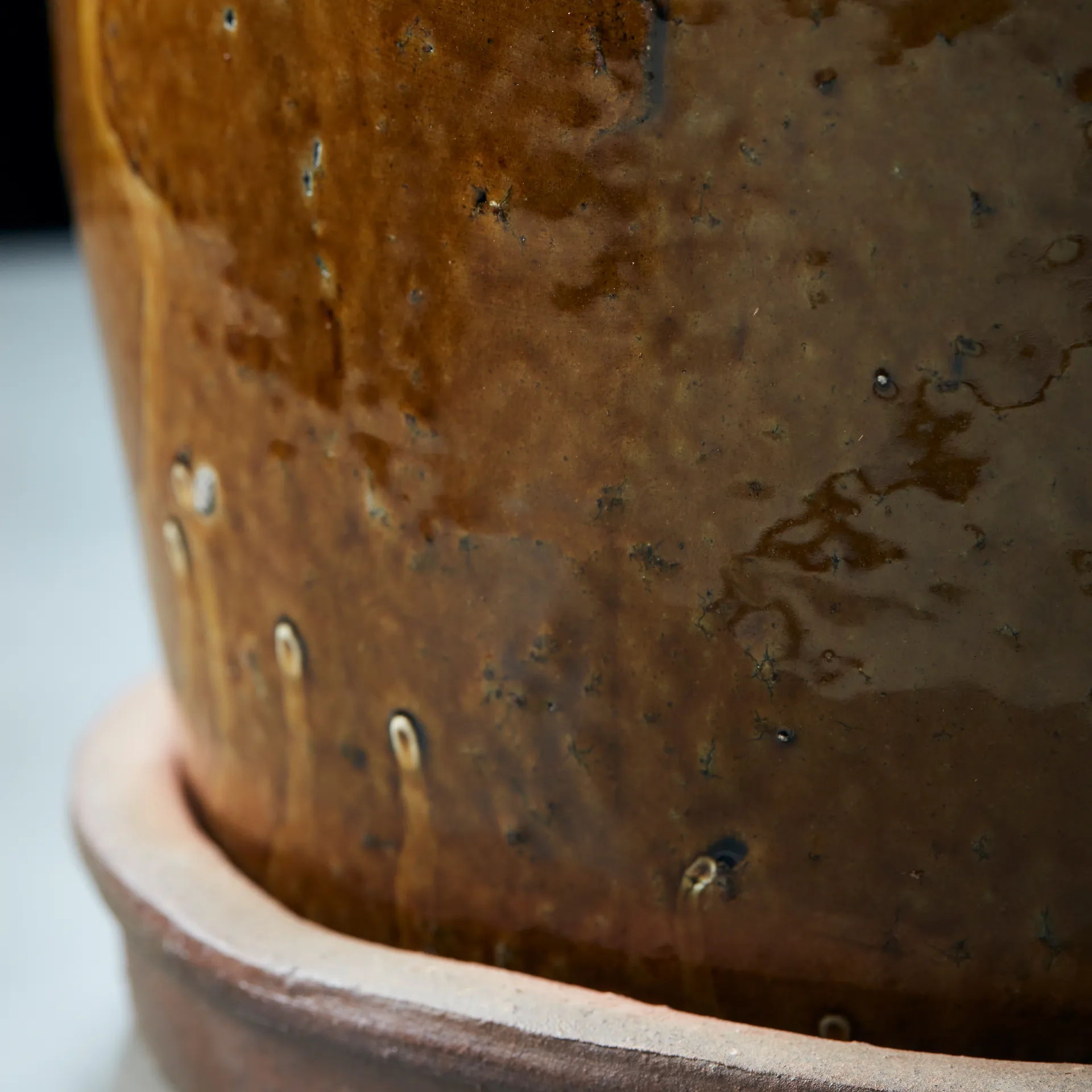 Pot Khap Ø22 cm, Marron House Doctor