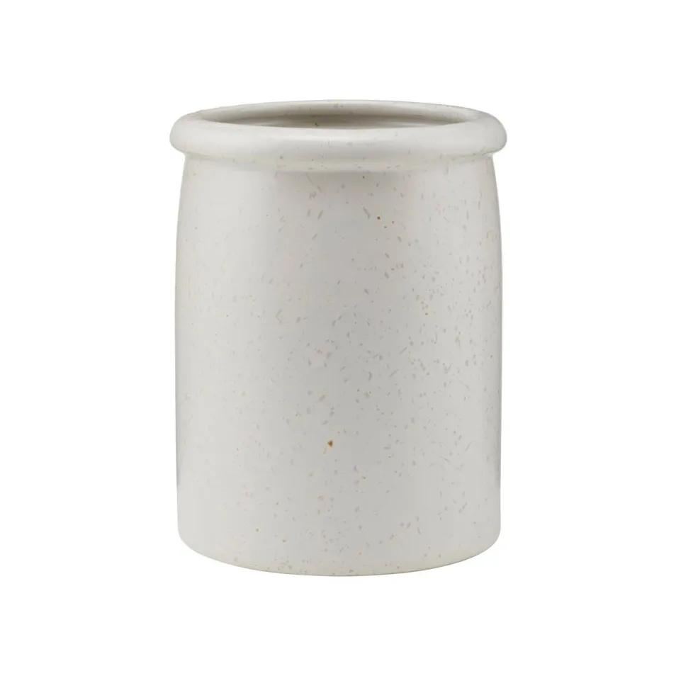 Pot Pion Ø11,5 cm, Gris-blanc House Doctor
