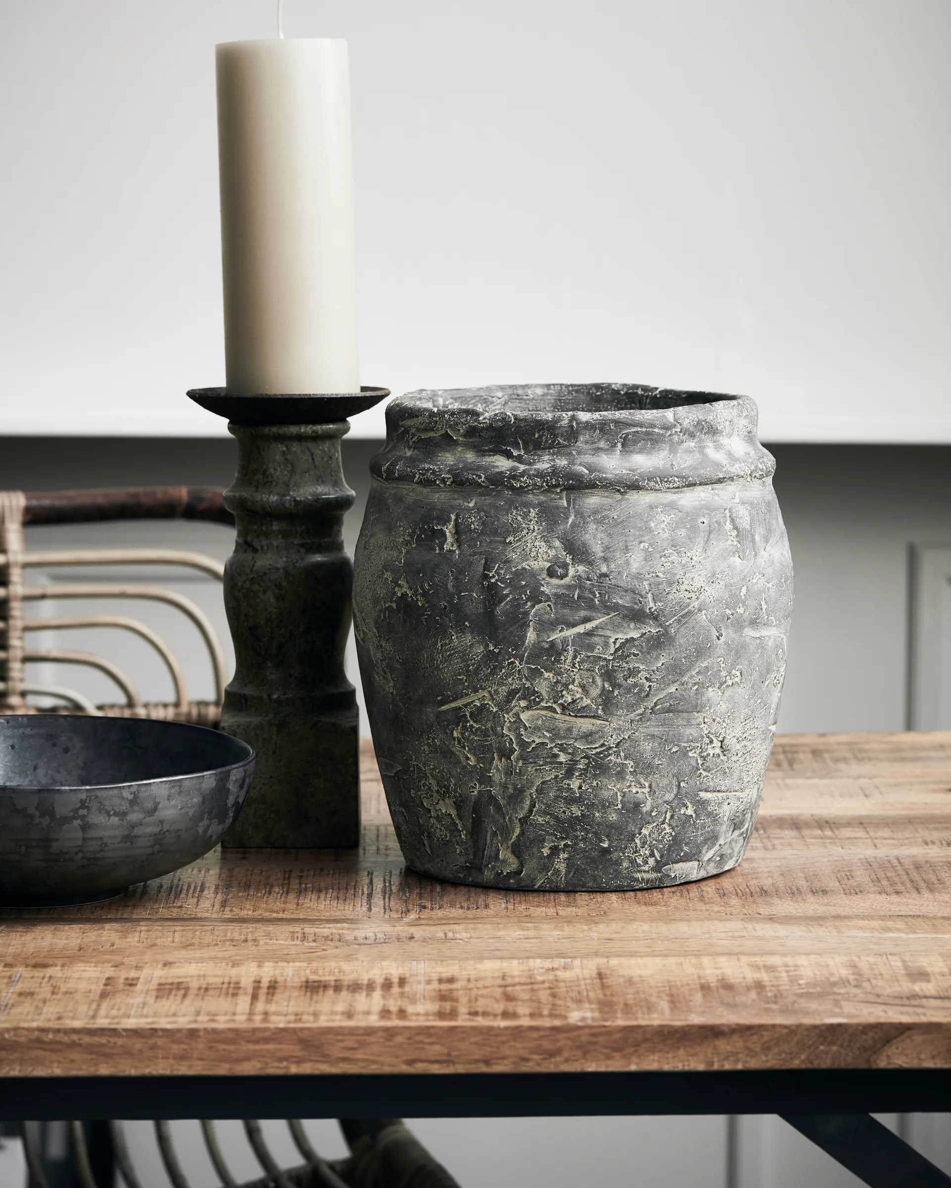 Pot Rube Ø23 cm, Gris House Doctor