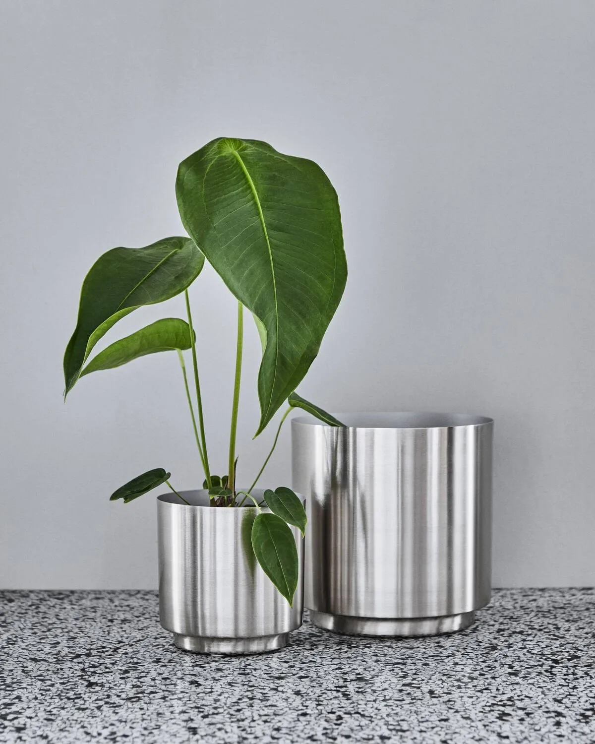 Pots Bailey,  lot de 2, Silver finish House Doctor
