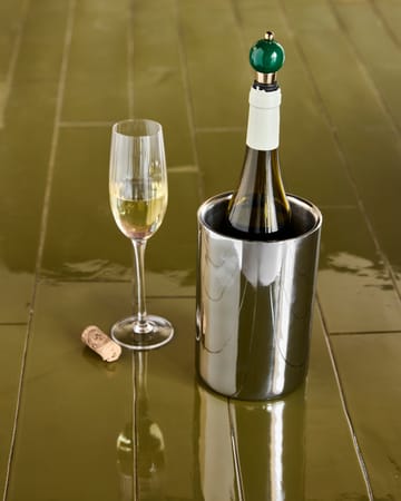 Refroidisseur à vin Kett Ø12,5x18 cm - Silver finish - House Doctor