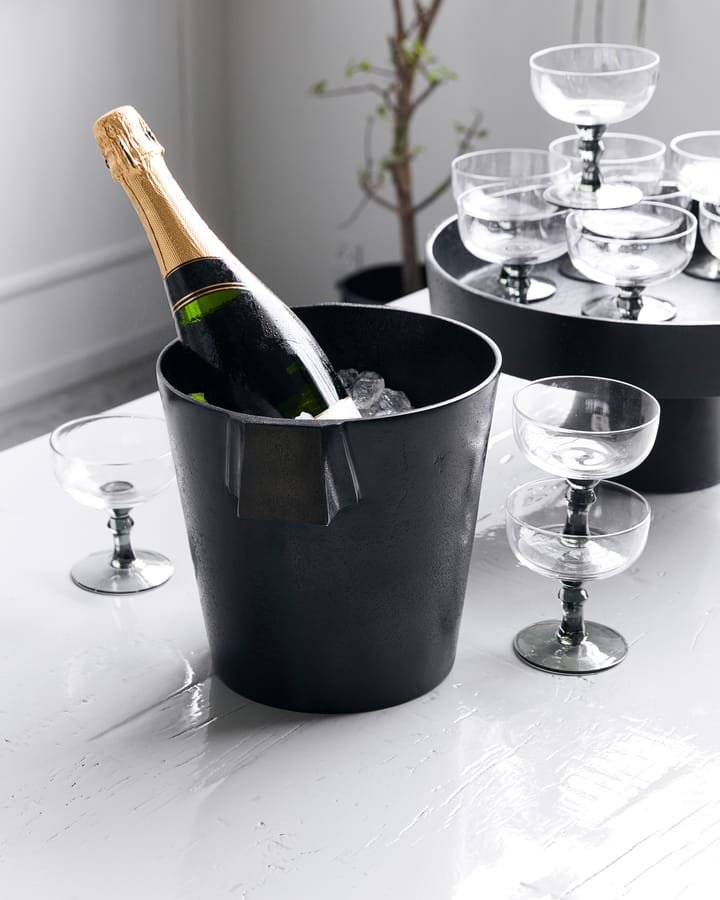 Refroidisseur de vin Buck Ø22 cm, Browned brass House Doctor