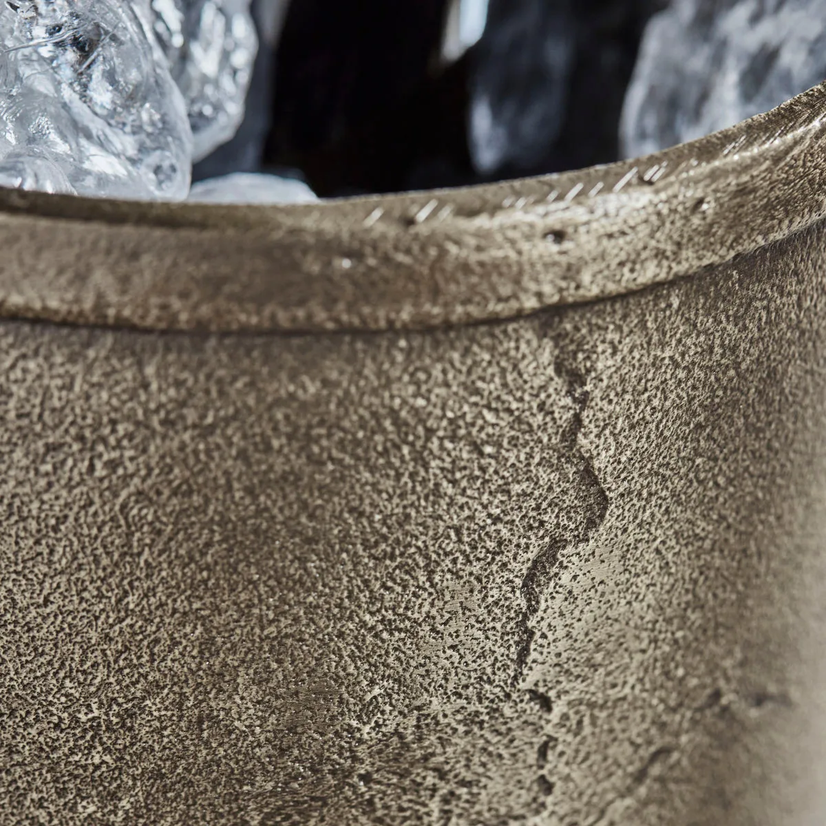 Refroidisseur de vin Champtub Ø17 cm, Laiton antique House Doctor