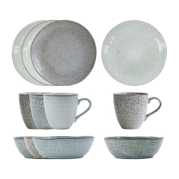Rustic brunch kit 12 Pièces - Gris-bleu - House Doctor