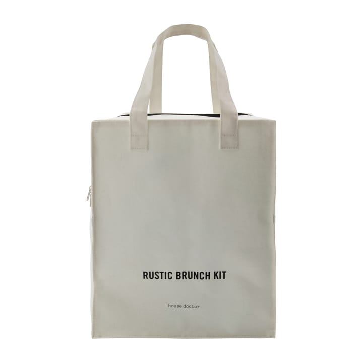 Rustic brunch kit 12 Pièces - Gris-bleu - House Doctor
