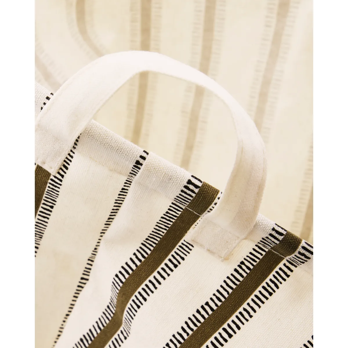 Sac à linge Laundry Ø40x50 cm, Marron clair House Doctor