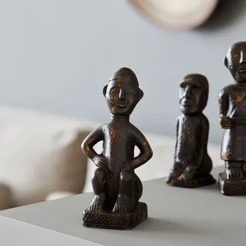 Sculpture Figure 19cm - Noir - House Doctor