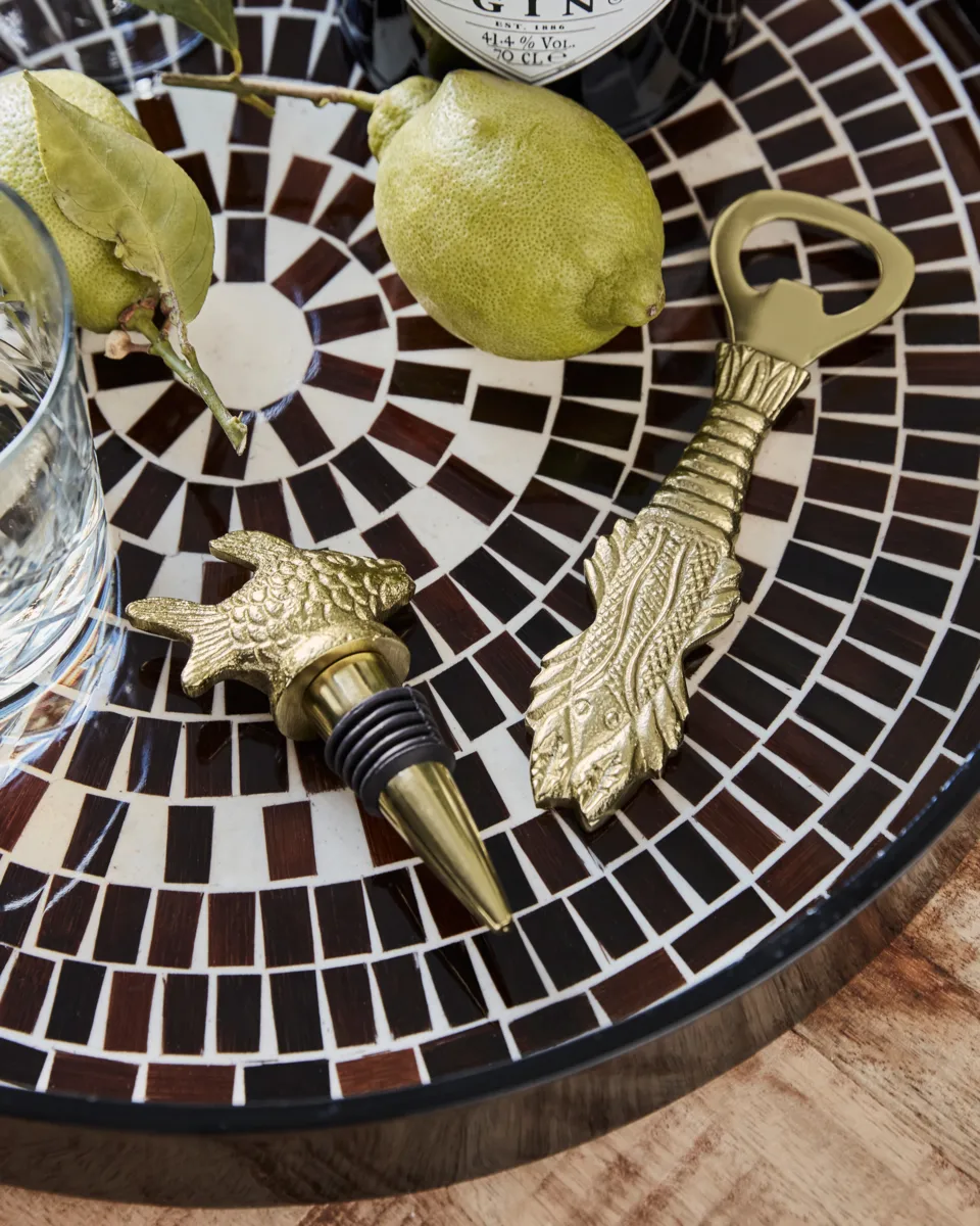 Set de bar Fish 2 pièces, Antique or House Doctor