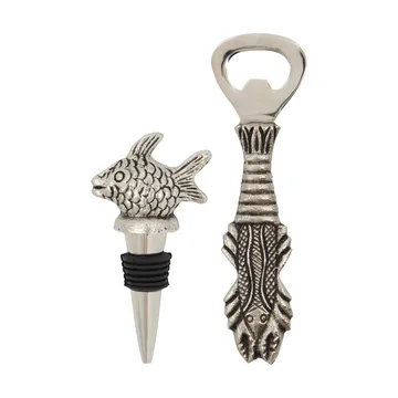 Set de bar Fish 2 pièces - Argent antique - House Doctor