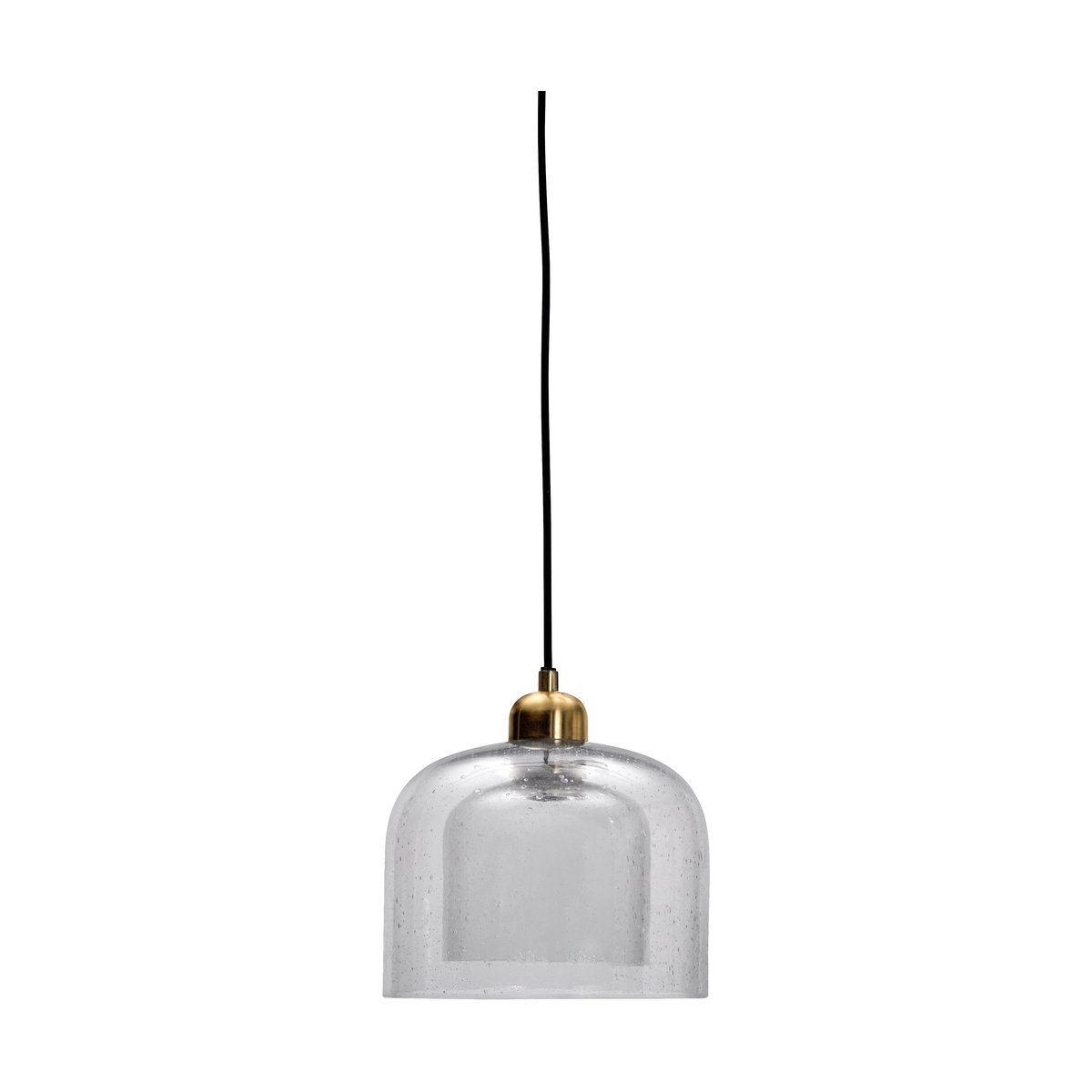 House Doctor Suspension Bell Ø25 cm Transparent