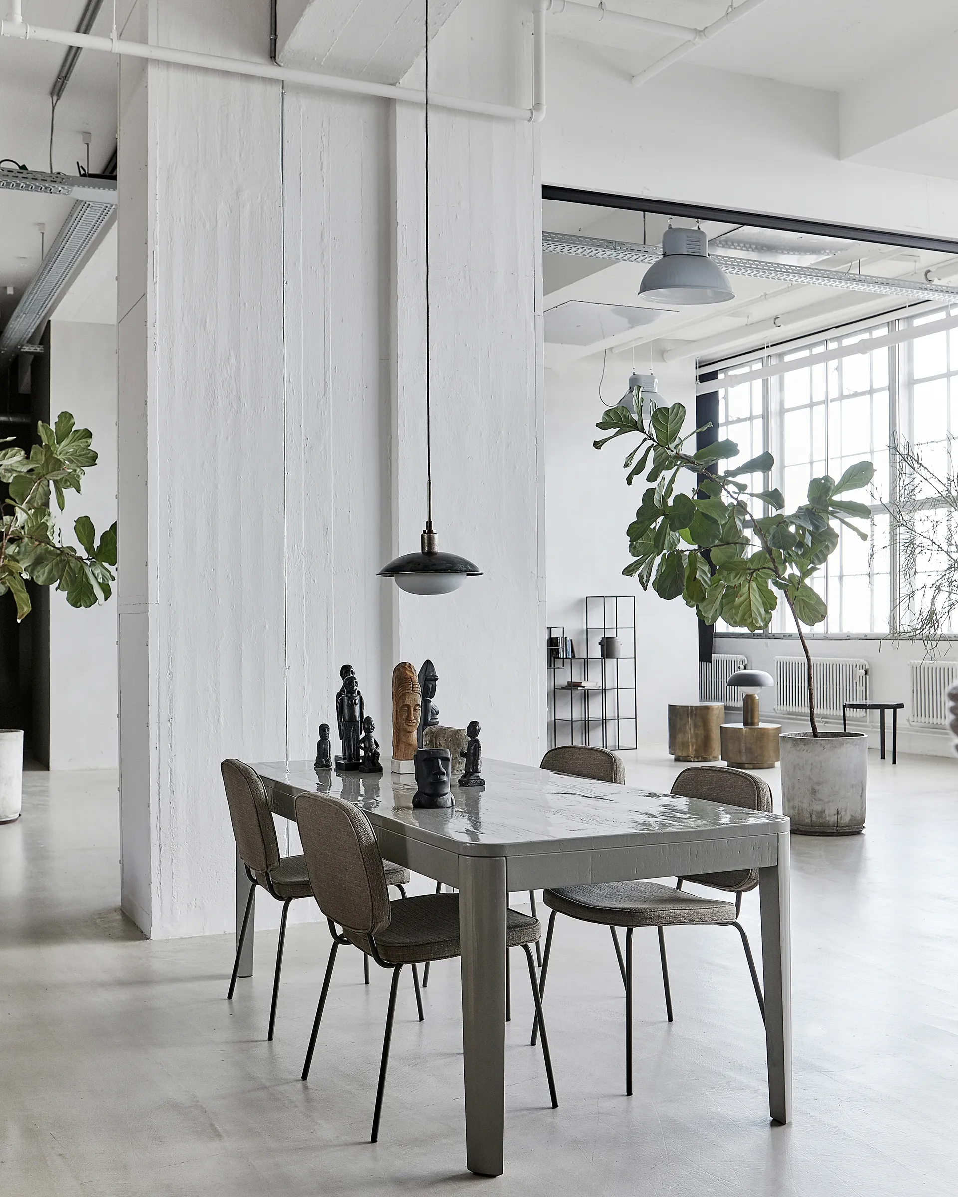 Suspension Boston Ø32 cm, Marron antique House Doctor