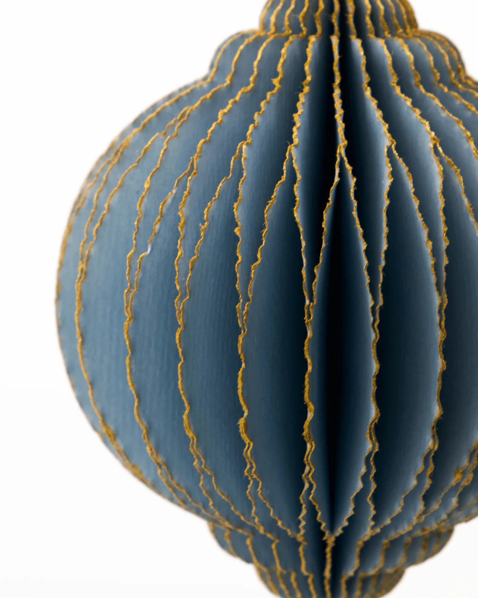 Suspension de Noël Alsta lot de 4, Bleu clair, Ø8 cm House Doctor