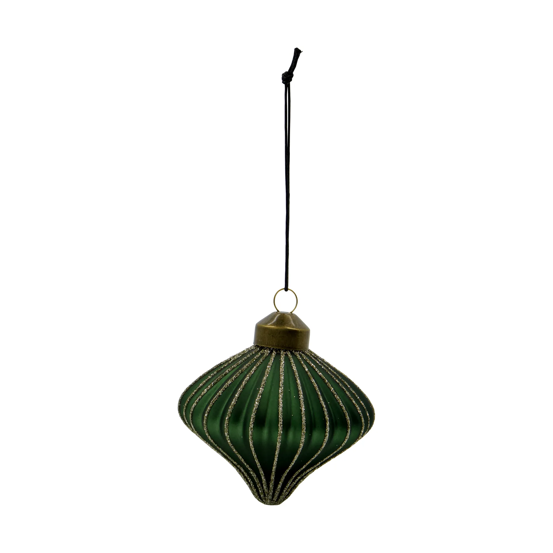 Suspension de Noël Spin lot de 4, Vert House Doctor