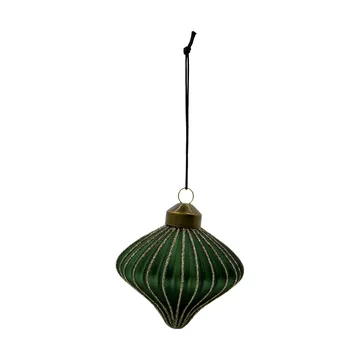 Suspension de Noël Spin lot de 4 - Vert - House Doctor