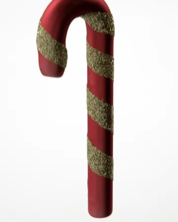 Suspension de Noël Stick lot de 4 - Rouge poussiéreux - House Doctor