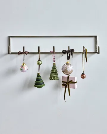 Suspension de Noël Tree 2 pièces - Vert - House Doctor