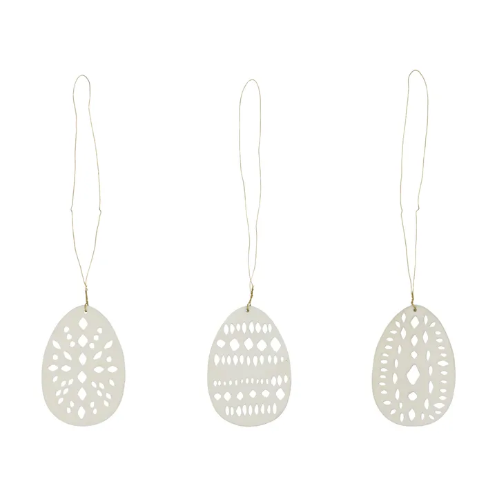 Suspension de Pâques Nori 3 pièces - Beige - House Doctor