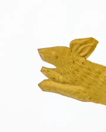 Suspension de Pâques Rabbit 3 pièces - Laiton antique - House Doctor