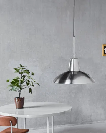 Suspension Desk - Argent brossé, Ø32x31 cm - House Doctor