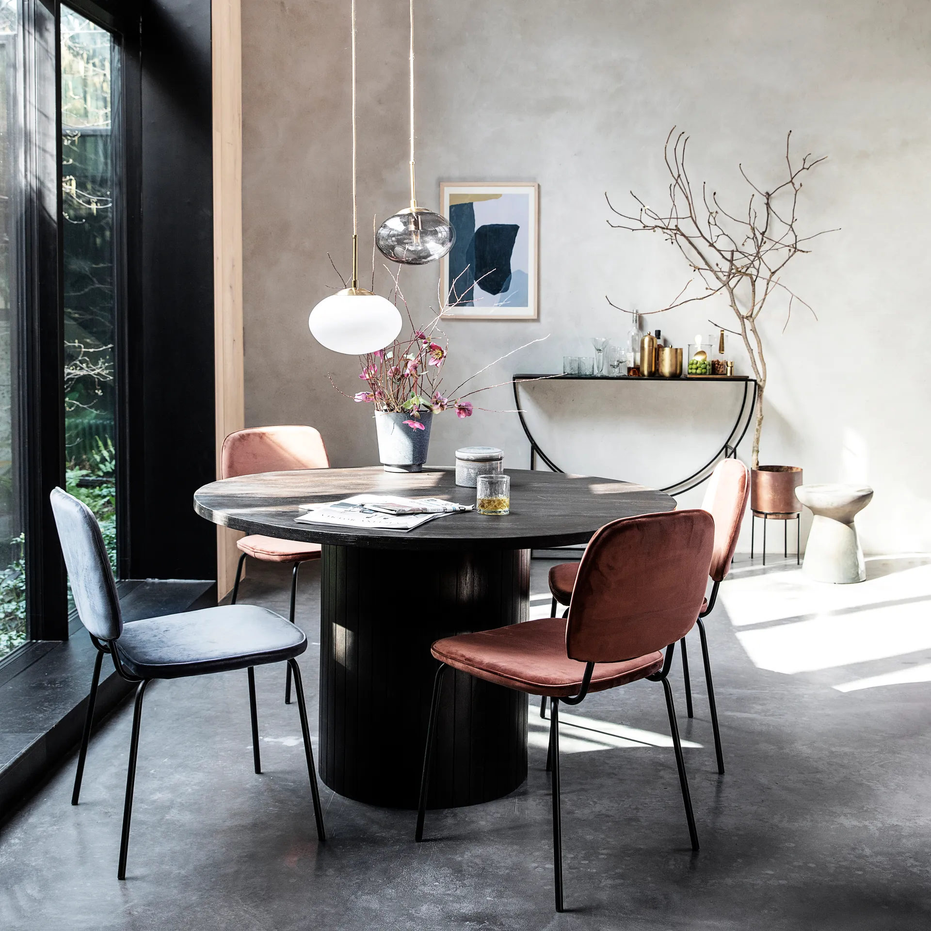 Suspension Opal 22 x 17 cm, blanc House Doctor