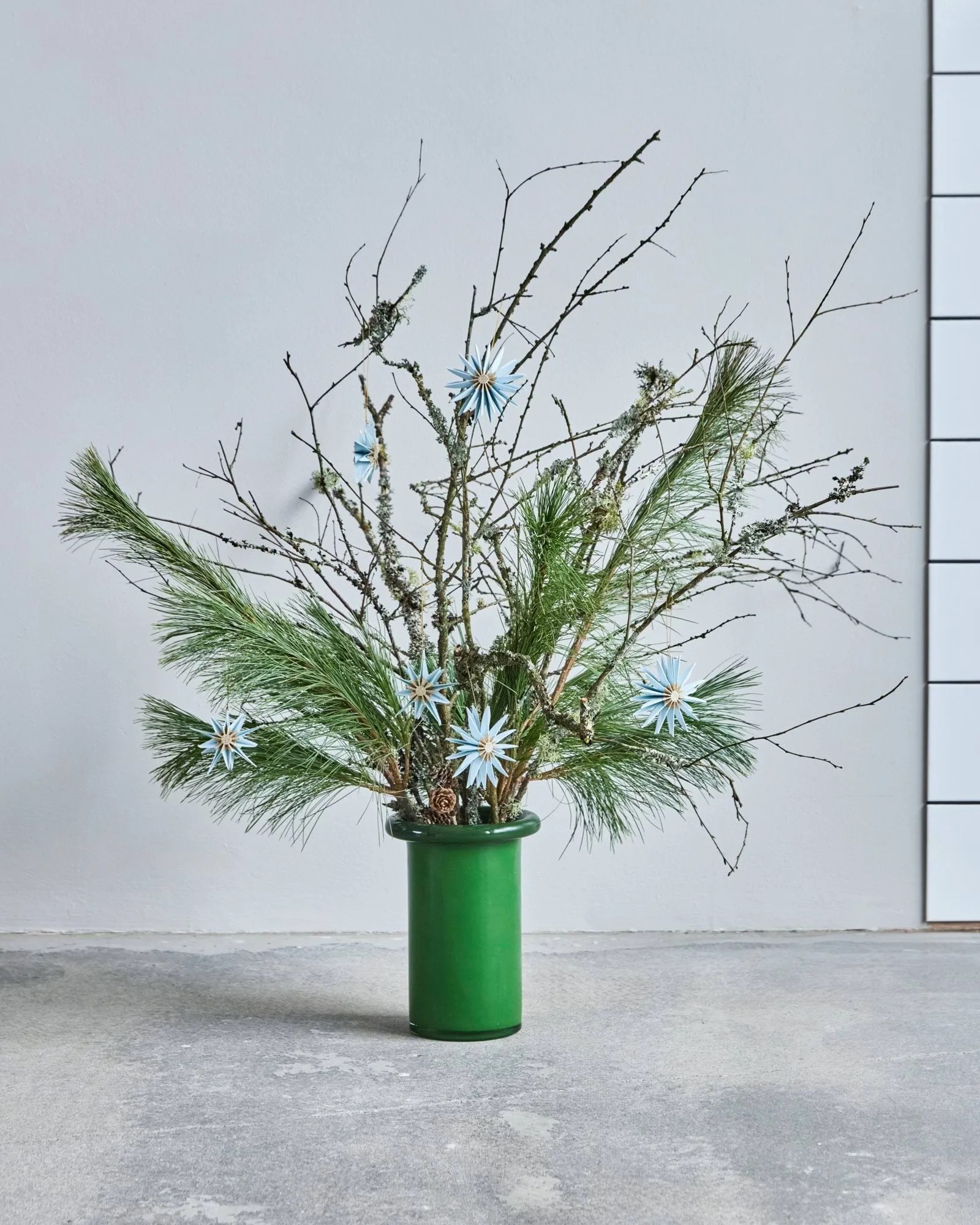 Suspensions de Noël Stari 6 pièces, Bleu clair House Doctor