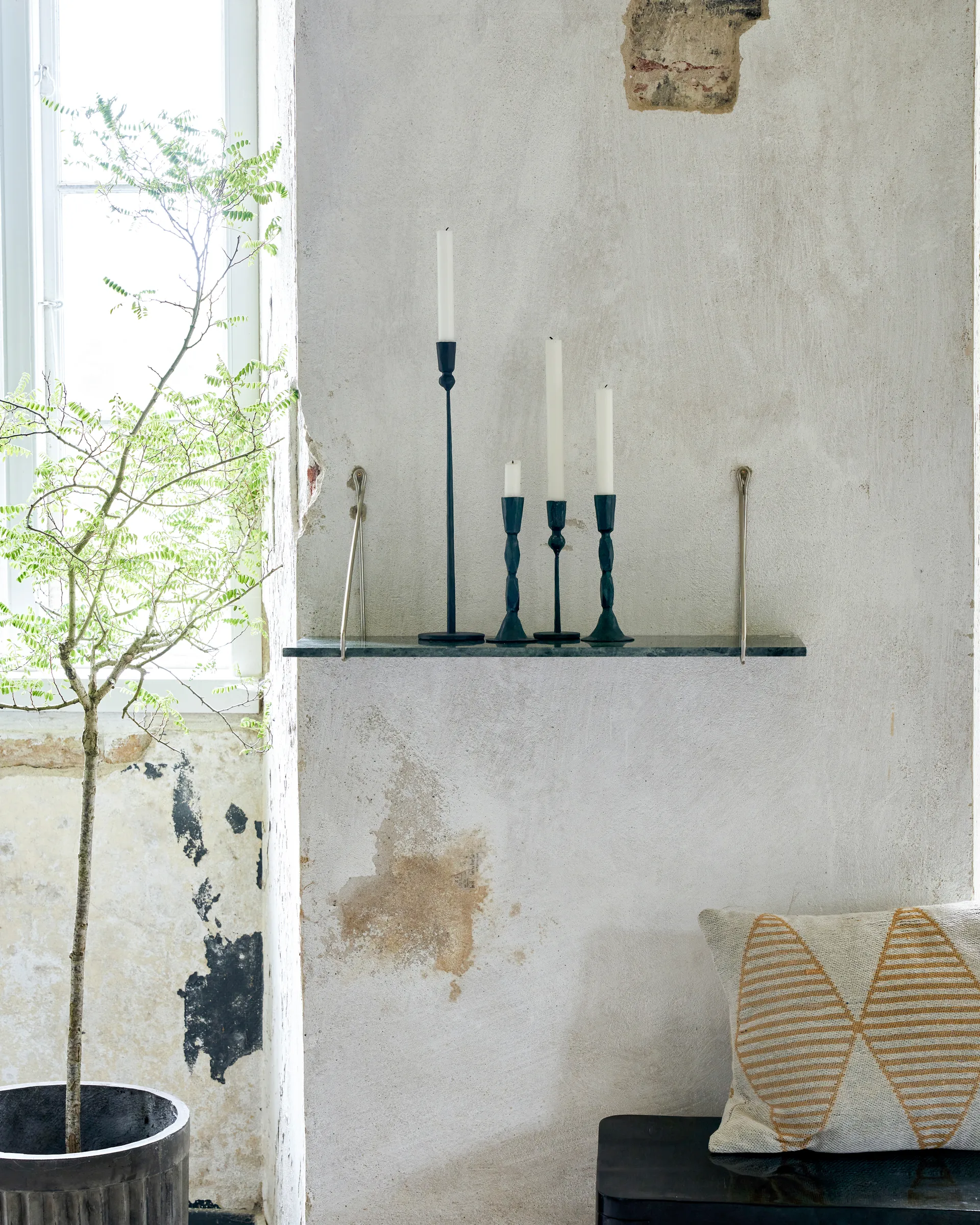 Système de rayonnage Apart Lot de 2, Argent brossé House Doctor