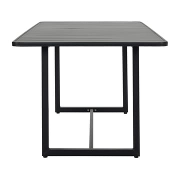Table à manger Helo 90x200 cm - Noir - House Doctor