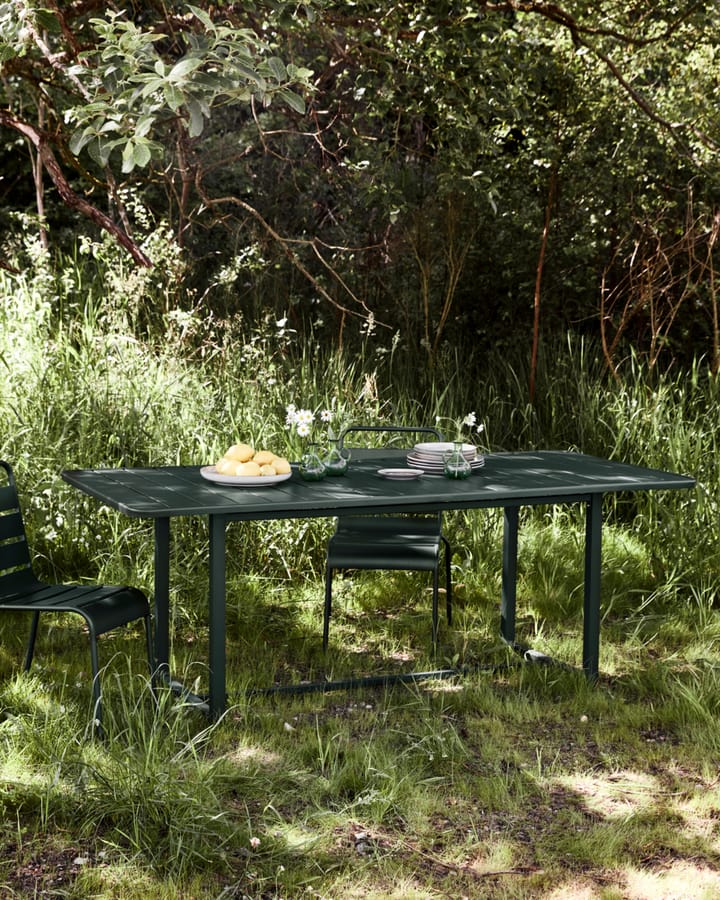 Table à manger Helo 90x200 cm, Vert House Doctor