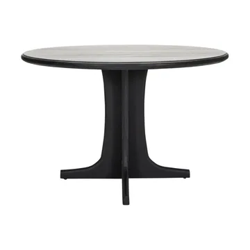 Table à manger Shaker Ø120 cm - Noir - House Doctor