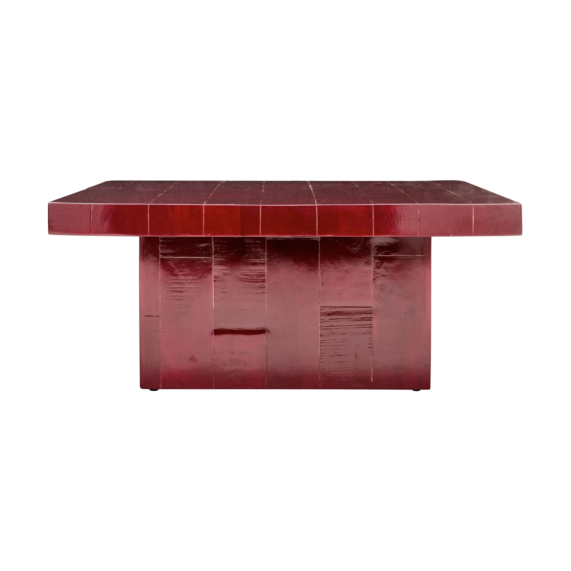Table basse Brick 100x100x44 cm, Rouge House Doctor