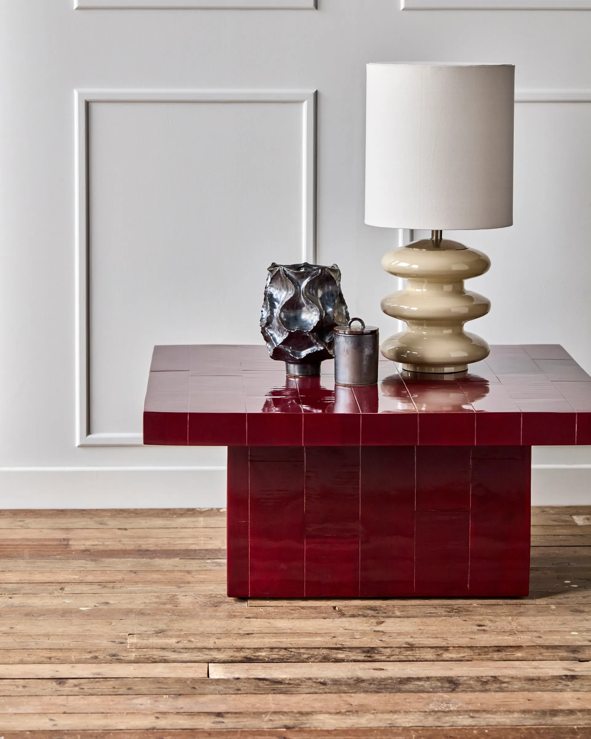 Table basse Brick 100x100x44 cm, Rouge House Doctor