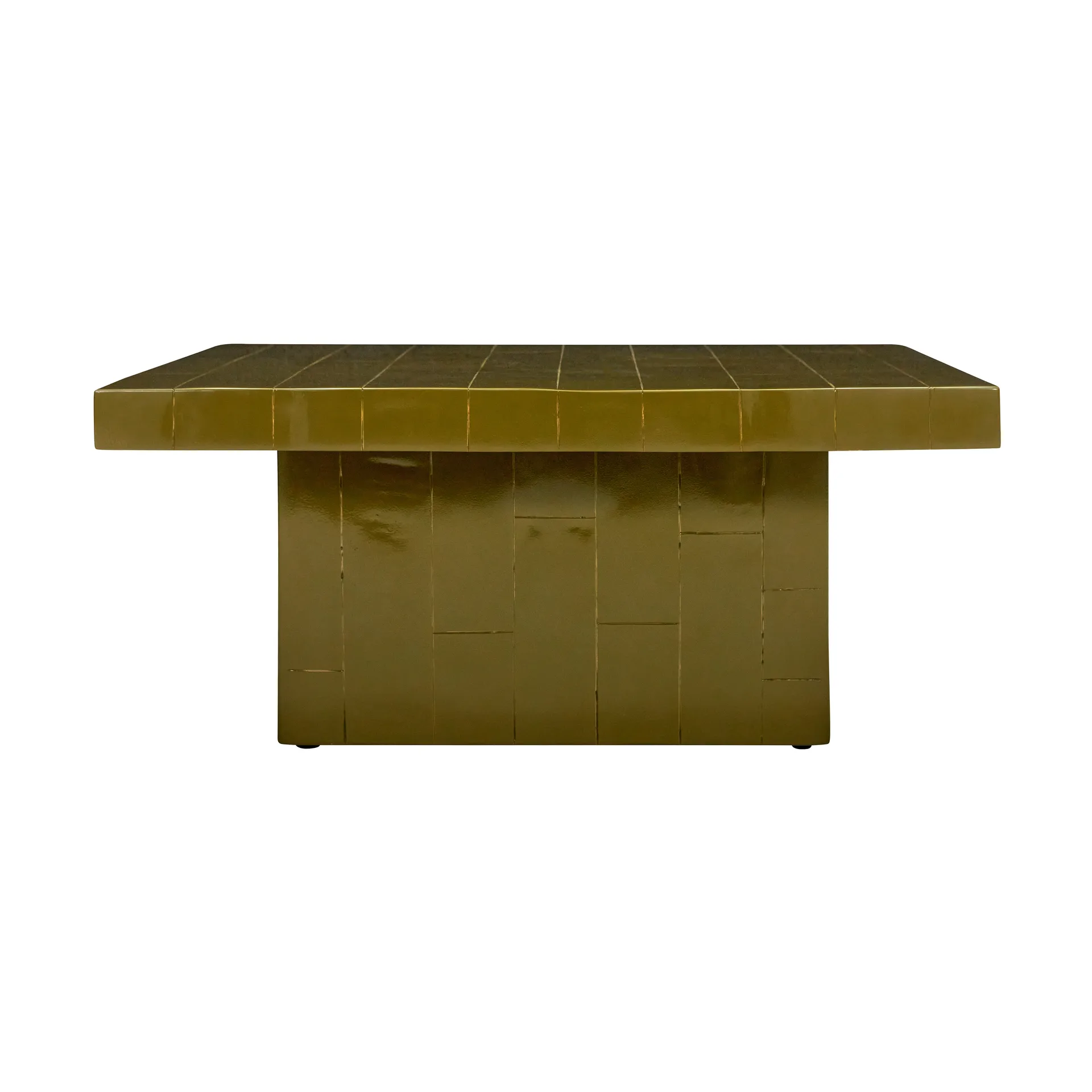 Table basse Brick 100x100x44 cm, Vert House Doctor