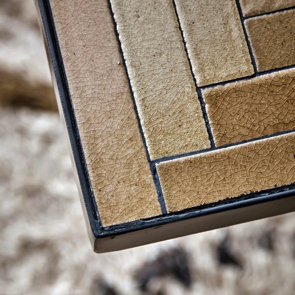 Table basse Grade 43x43 cm, Beige House Doctor