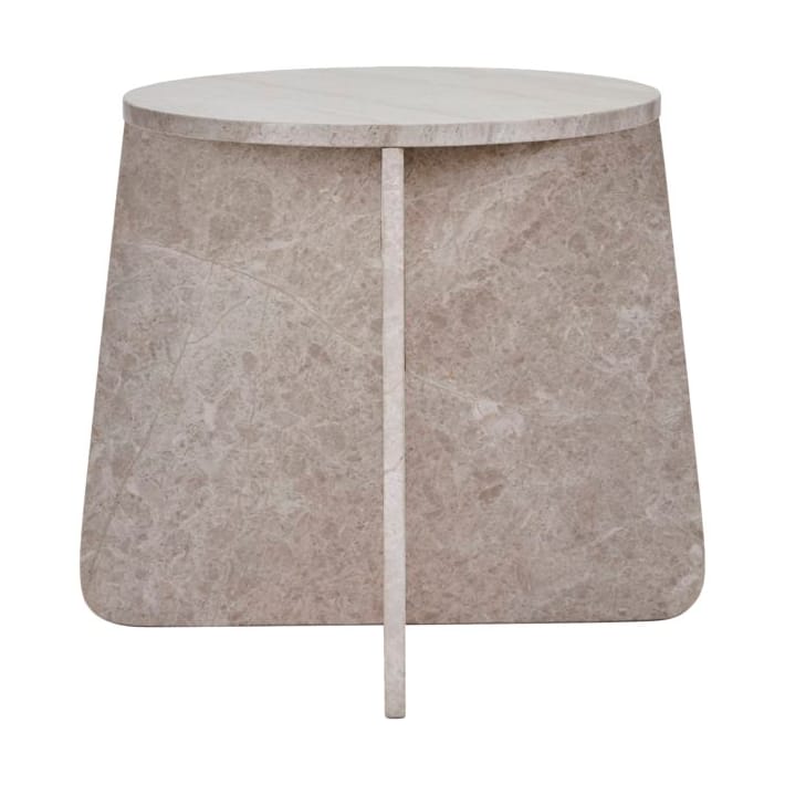 Table d'appoint Marb 48x48x40 cm - Marbre beige - House Doctor