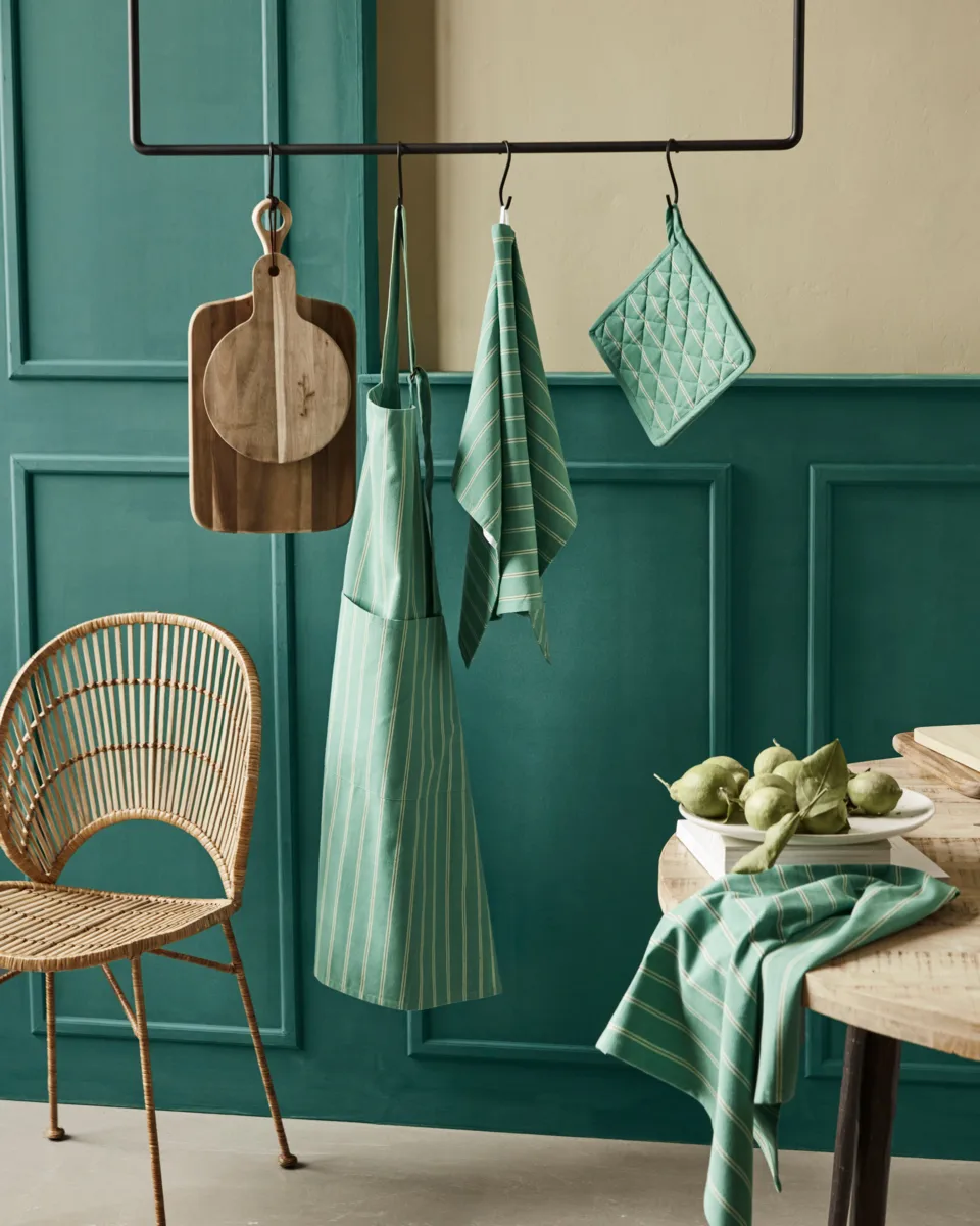 Tablier Cook, Vert House Doctor