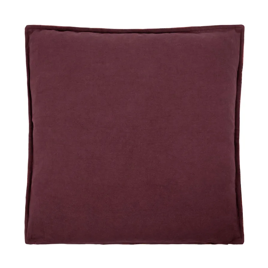 Taie d'oreiller Betto 50x50 cm, Prune House Doctor
